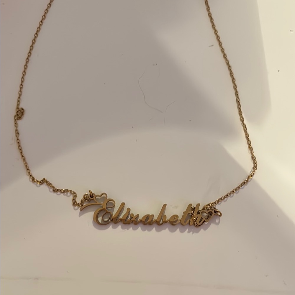 Gold Name Necklace